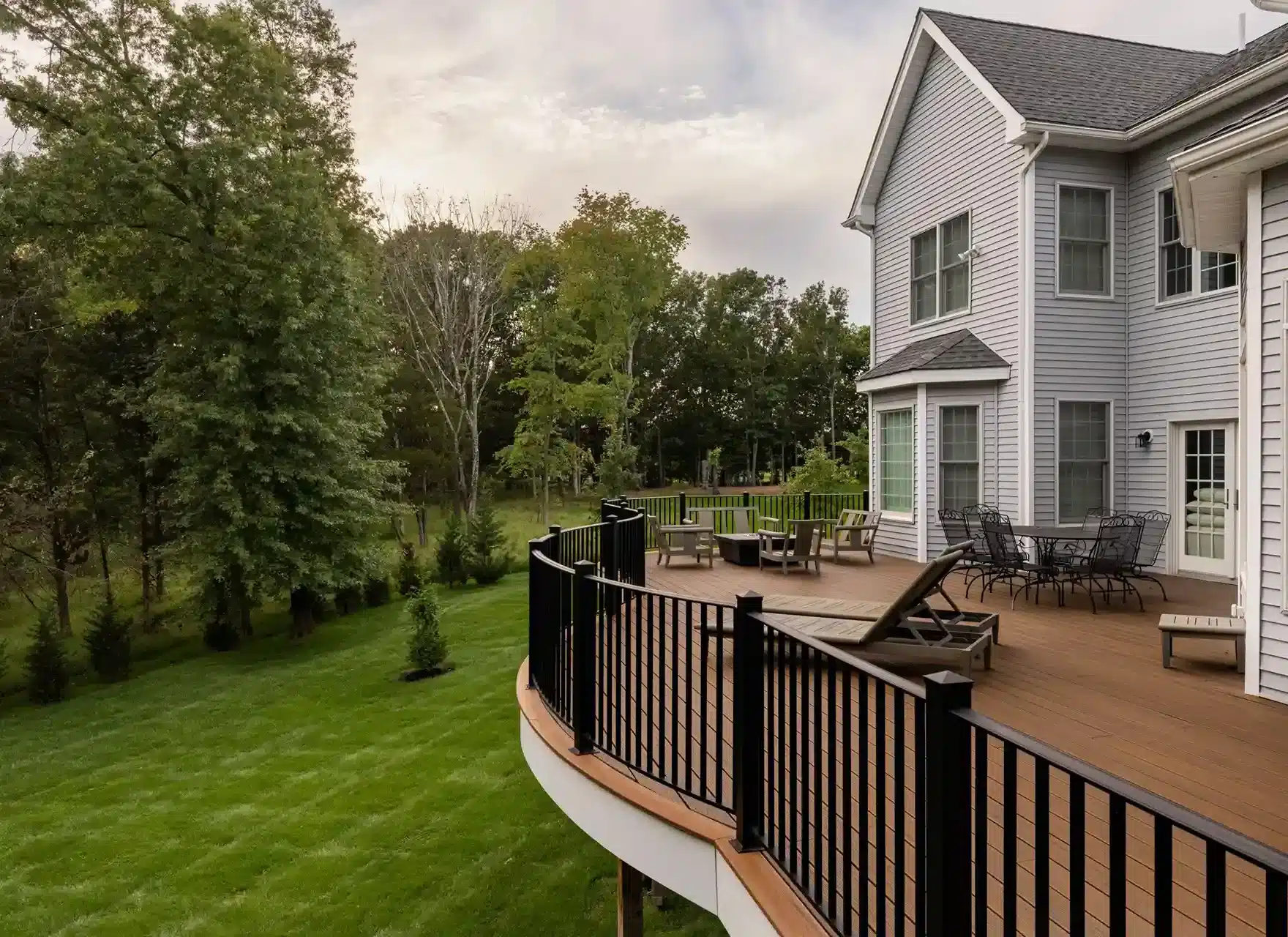 Composite decking contractor near me in Hillsborough NJ