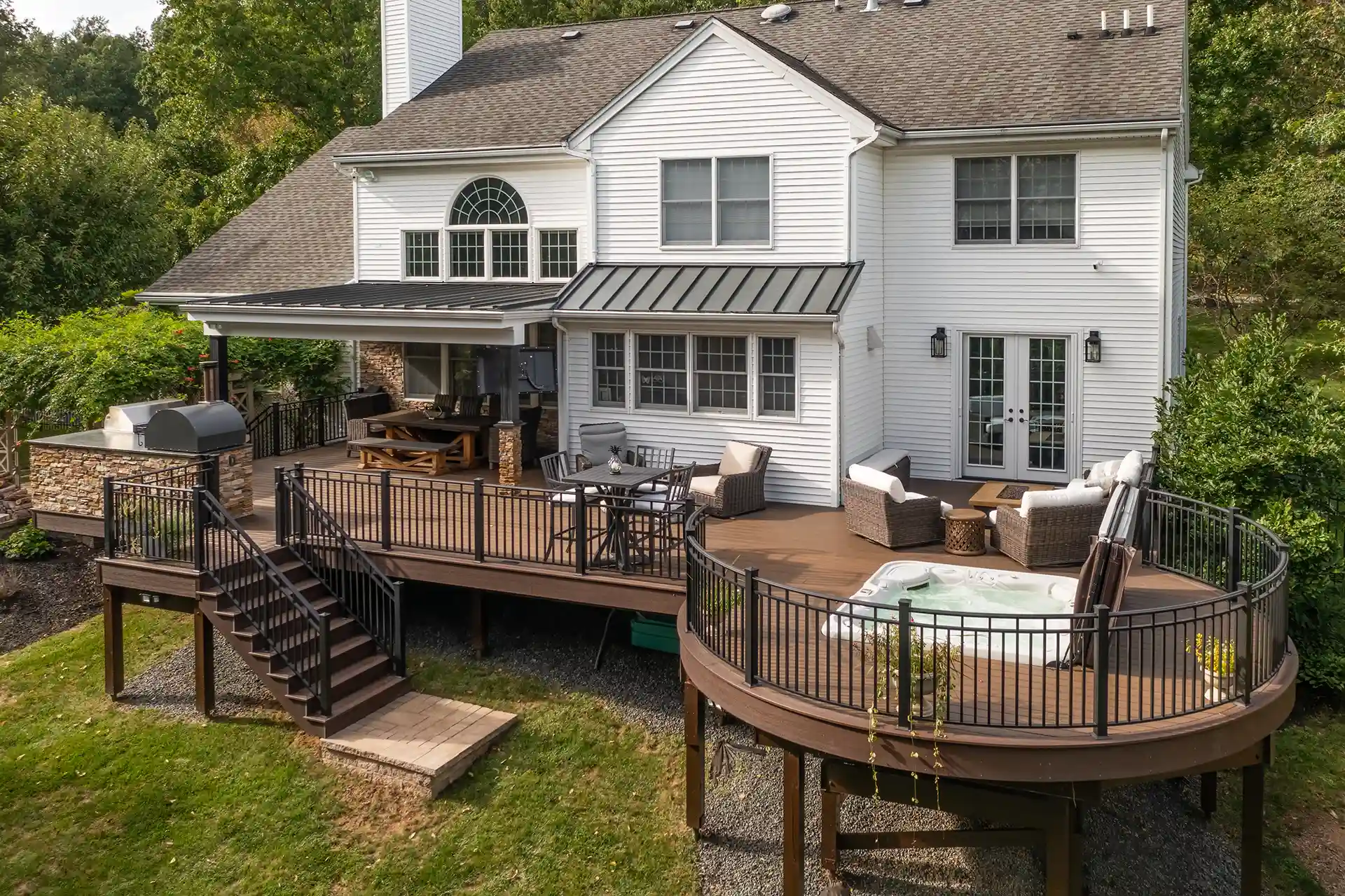 Covered deck installation in new jersey and pennsylvania