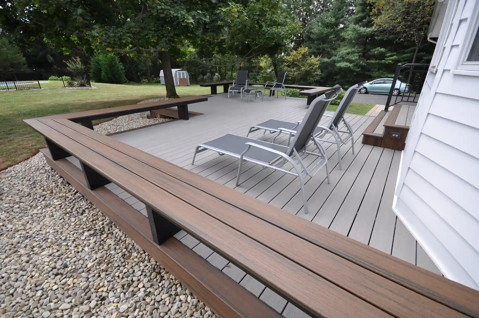 Top Composite Decking colors for trending designs in new jersey